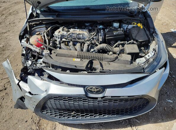 5YFEPMAE1MP156630 2021 TOYOTA COROLLA Silver Вид задньої частини салону