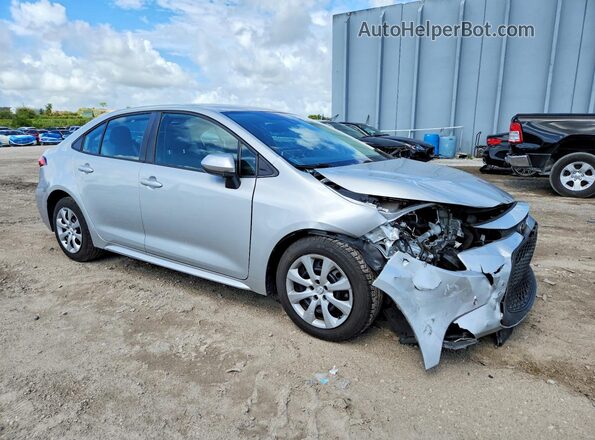 5YFEPMAE1MP156630 2021 TOYOTA COROLLA Silver Передня права чверть
