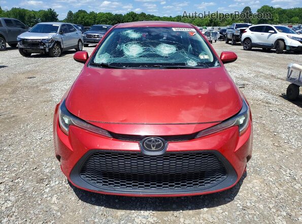 5YFEPMAE1MP164243 2021 TOYOTA COROLLA Red Front view