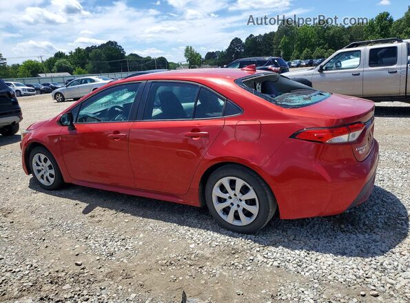 5YFEPMAE1MP164243 2021 TOYOTA COROLLA Red Rear left