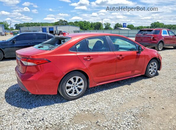 5YFEPMAE1MP164243 2021 TOYOTA COROLLA Red Rear right
