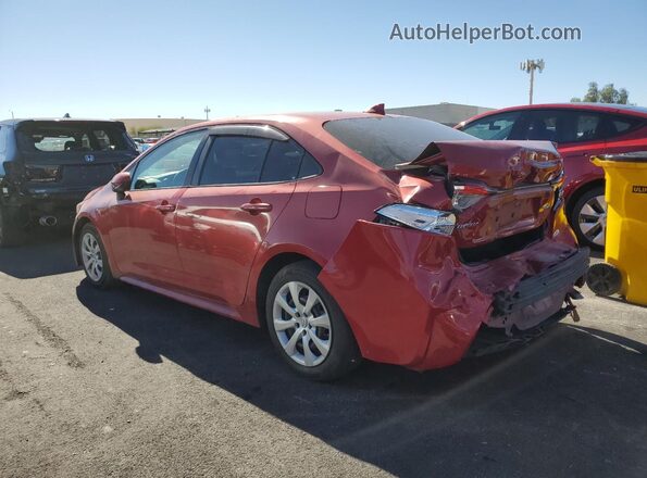 5YFEPMAE1MP165974 2021 TOYOTA COROLLA Red უკანა მარცხენა