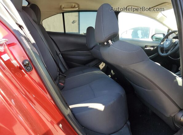 5YFEPMAE1MP165974 2021 TOYOTA COROLLA Red უკანა სავარძლების ხედი