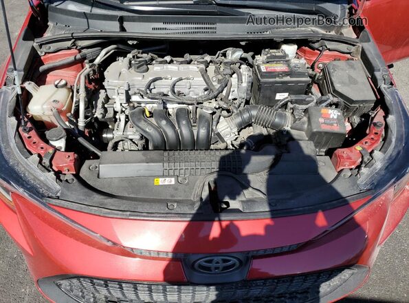 5YFEPMAE1MP165974 2021 TOYOTA COROLLA Red უკანა სალონის ხედი