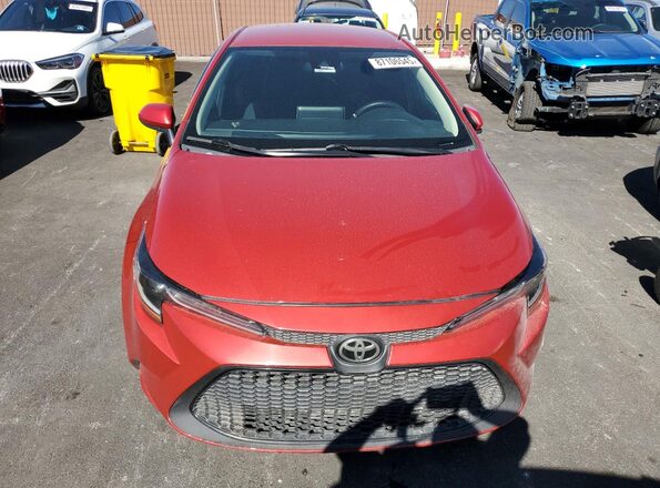 5YFEPMAE1MP165974 2021 TOYOTA COROLLA Red წინა ხედი