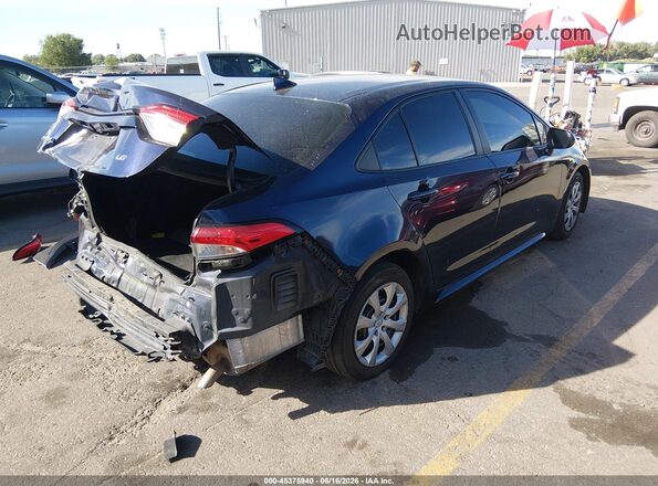 5YFEPMAE1MP186128 2021 TOYOTA COROLLA Blue Задня права чверть