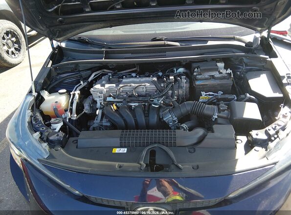 5YFEPMAE1MP186128 2021 TOYOTA COROLLA Blue Вид ззаду