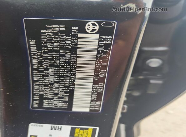 5YFEPMAE1NP325031 2022 TOYOTA COROLLA Black 