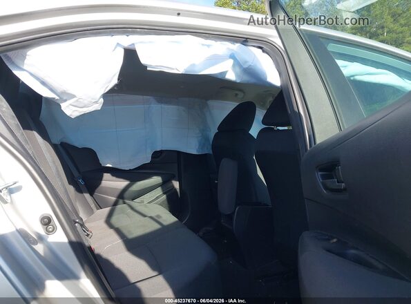 5YFEPMAE1NP358711 2022 TOYOTA COROLLA Silver Widok naklejki z numerem VIN