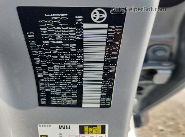 5YFEPMAE1NP359616 2022 TOYOTA COROLLA Silver 