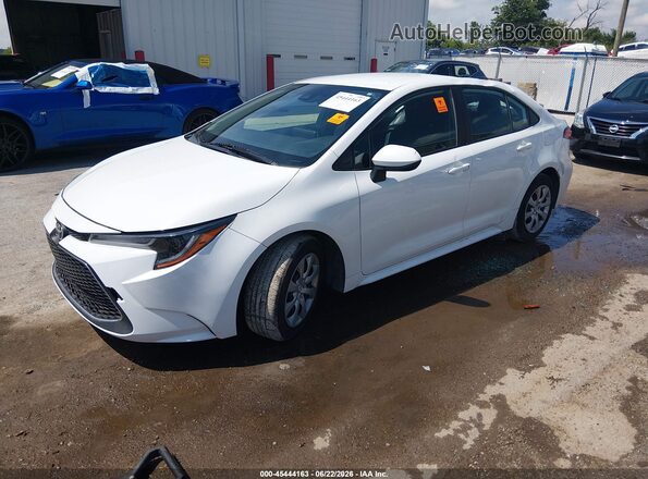 5YFEPMAE2MP164333 2021 TOYOTA COROLLA White Vista tres cuartos delantera izquierda