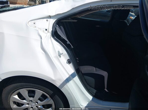 5YFEPMAE2MP164333 2021 TOYOTA COROLLA White Vista de la etiqueta del VIN