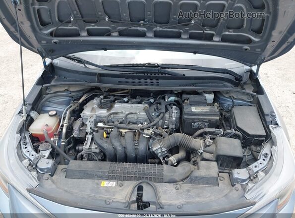 5YFEPMAE2MP199096 2021 TOYOTA COROLLA Light Blue Widok z tyłu