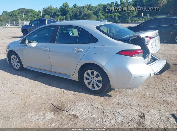 5YFEPMAE2MP202482 2021 TOYOTA COROLLA Silver Tył lewy