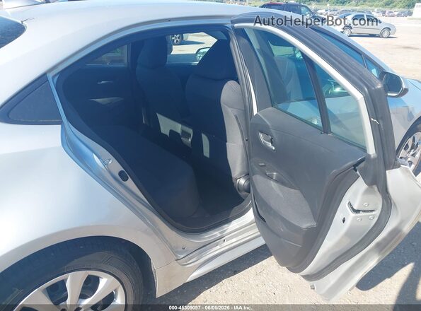 5YFEPMAE2MP202482 2021 TOYOTA COROLLA Silver Widok naklejki z numerem VIN