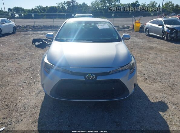 5YFEPMAE2MP202482 2021 TOYOTA COROLLA Silver Widok zestawu wskaźników