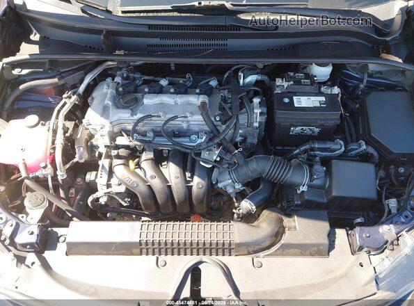 5YFEPMAE2MP205432 2021 TOYOTA COROLLA Dark Blue Rear view