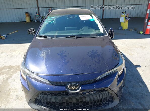5YFEPMAE2MP205432 2021 TOYOTA COROLLA Dark Blue Instrument cluster view
