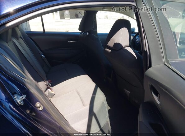 5YFEPMAE2MP205432 2021 TOYOTA COROLLA Dark Blue VIN sticker view