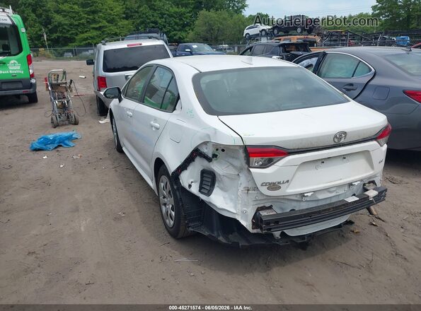 5YFEPMAE2MP224269 2021 TOYOTA COROLLA White Задня ліва чверть