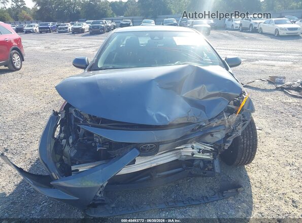 5YFEPMAE2MP242321 2021 TOYOTA COROLLA Blue Vista del cuadro de instrumentos