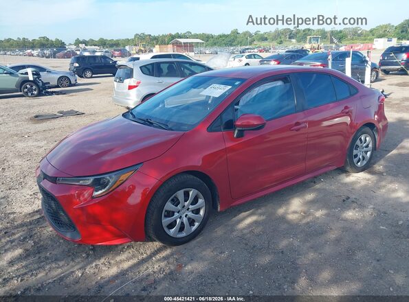 5YFEPMAE2MP257837 2021 TOYOTA COROLLA Red Przód lewy