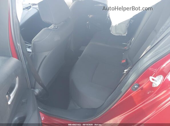 5YFEPMAE2MP257837 2021 TOYOTA COROLLA Red Widok naklejki z numerem VIN