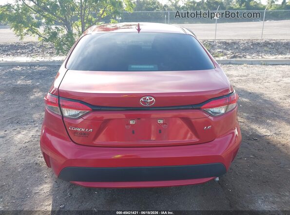 5YFEPMAE2MP257837 2021 TOYOTA COROLLA Red 