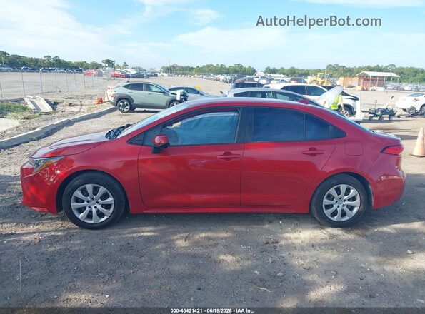5YFEPMAE2MP257837 2021 TOYOTA COROLLA Red Widok wnętrza 360 stopni