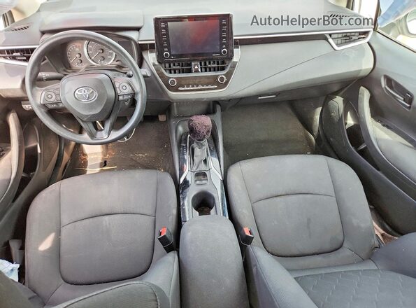 5YFEPMAE2NP325488 2022 TOYOTA COROLLA White Вид панелі приладів