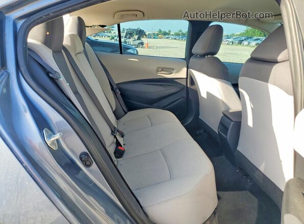 5YFEPMAE2NP363612 2022 TOYOTA COROLLA Gray Rear seats view