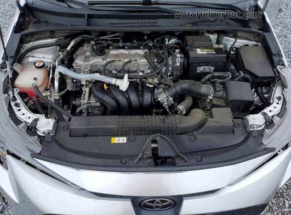5YFEPMAE2NP370012 2022 TOYOTA COROLLA Silver Widok wnętrza z tyłu