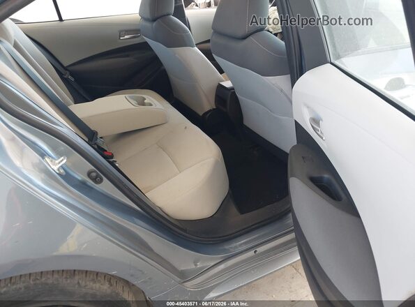5YFEPMAE3MP156130 2021 TOYOTA COROLLA Gray Widok naklejki z numerem VIN