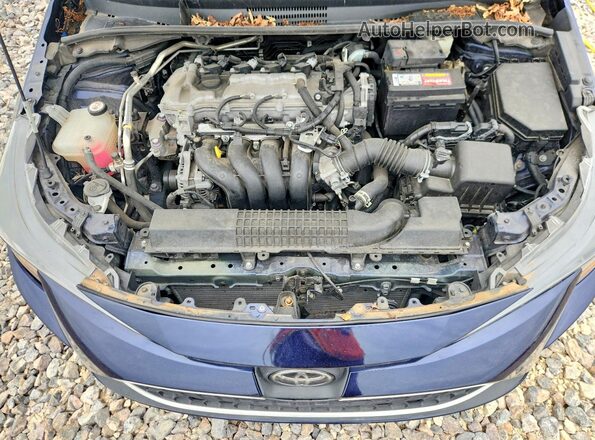 5YFEPMAE3MP189158 2021 TOYOTA COROLLA Blue Սալոնի հետևի տեսք
