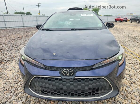 5YFEPMAE3MP189158 2021 TOYOTA COROLLA Blue Դիմացի տեսք