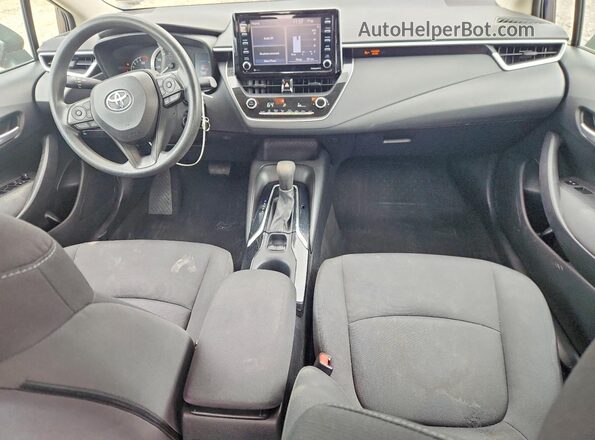 5YFEPMAE3MP189158 2021 TOYOTA COROLLA Blue Առջևի վահանակի տեսք