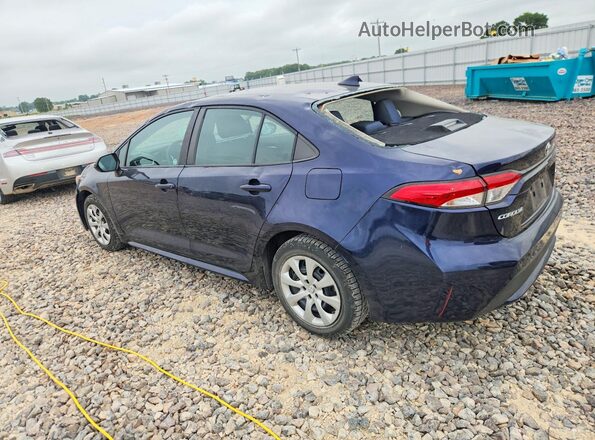5YFEPMAE3MP189158 2021 TOYOTA COROLLA Blue Հետևի ձախ