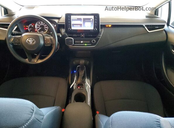 5YFEPMAE3MP228976 2021 TOYOTA COROLLA White Dashboard view