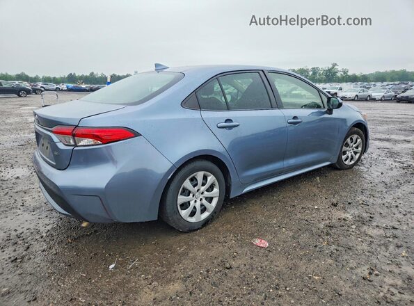 5YFEPMAE3MP253795 2021 TOYOTA COROLLA Blue უკანა მარჯვენა