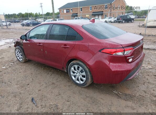 5YFEPMAE3NP289729 2022 TOYOTA COROLLA Red 