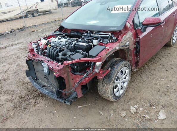 5YFEPMAE3NP289729 2022 TOYOTA COROLLA Red 