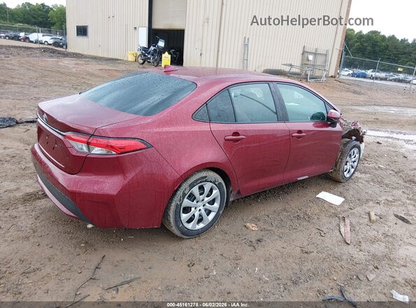 5YFEPMAE3NP289729 2022 TOYOTA COROLLA Red 