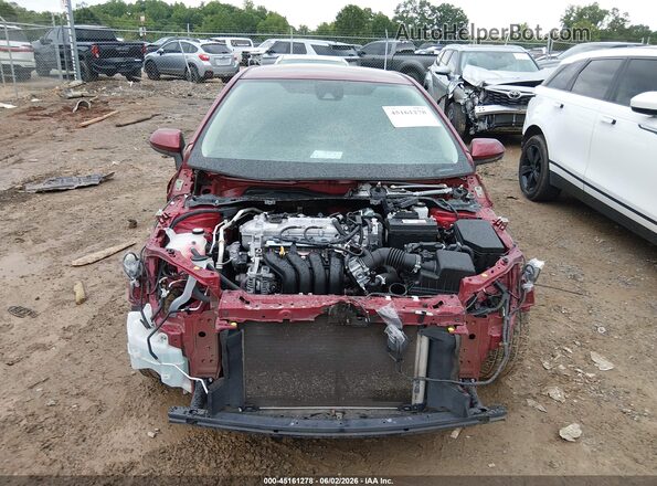 5YFEPMAE3NP289729 2022 TOYOTA COROLLA Red 