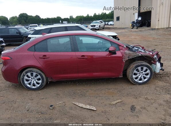 5YFEPMAE3NP289729 2022 TOYOTA COROLLA Red 