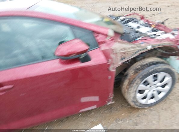 5YFEPMAE3NP289729 2022 TOYOTA COROLLA Red 