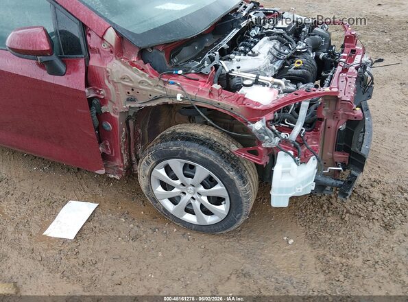 5YFEPMAE3NP289729 2022 TOYOTA COROLLA Red 