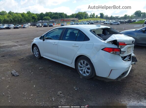 5YFEPMAE3NP355194 2022 TOYOTA COROLLA White Trasero izquierdo