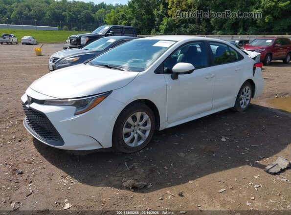 5YFEPMAE3NP355194 2022 TOYOTA COROLLA White Vista tres cuartos delantera izquierda
