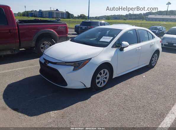 5YFEPMAE3NP358371 2022 TOYOTA COROLLA White Առջևի ձախ երեք քառորդ տեսարան