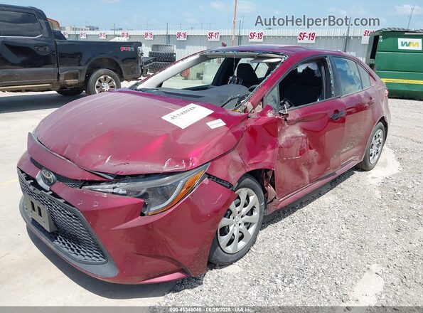 5YFEPMAE3NP363344 2022 TOYOTA COROLLA Red Front left
